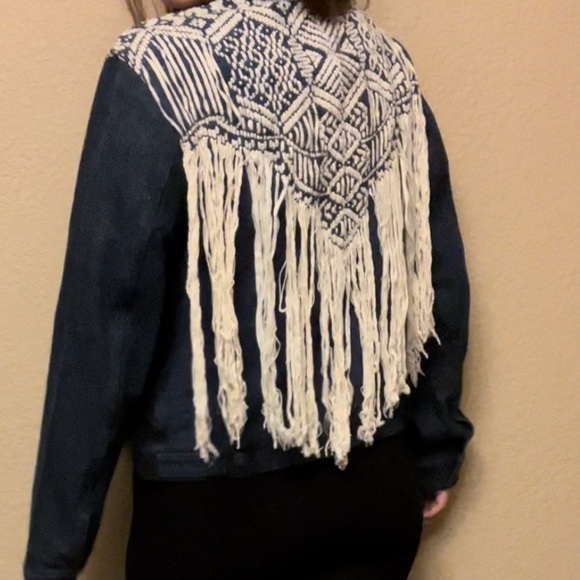RARE Levi French Fringe Jacket - Picture 2 of 11